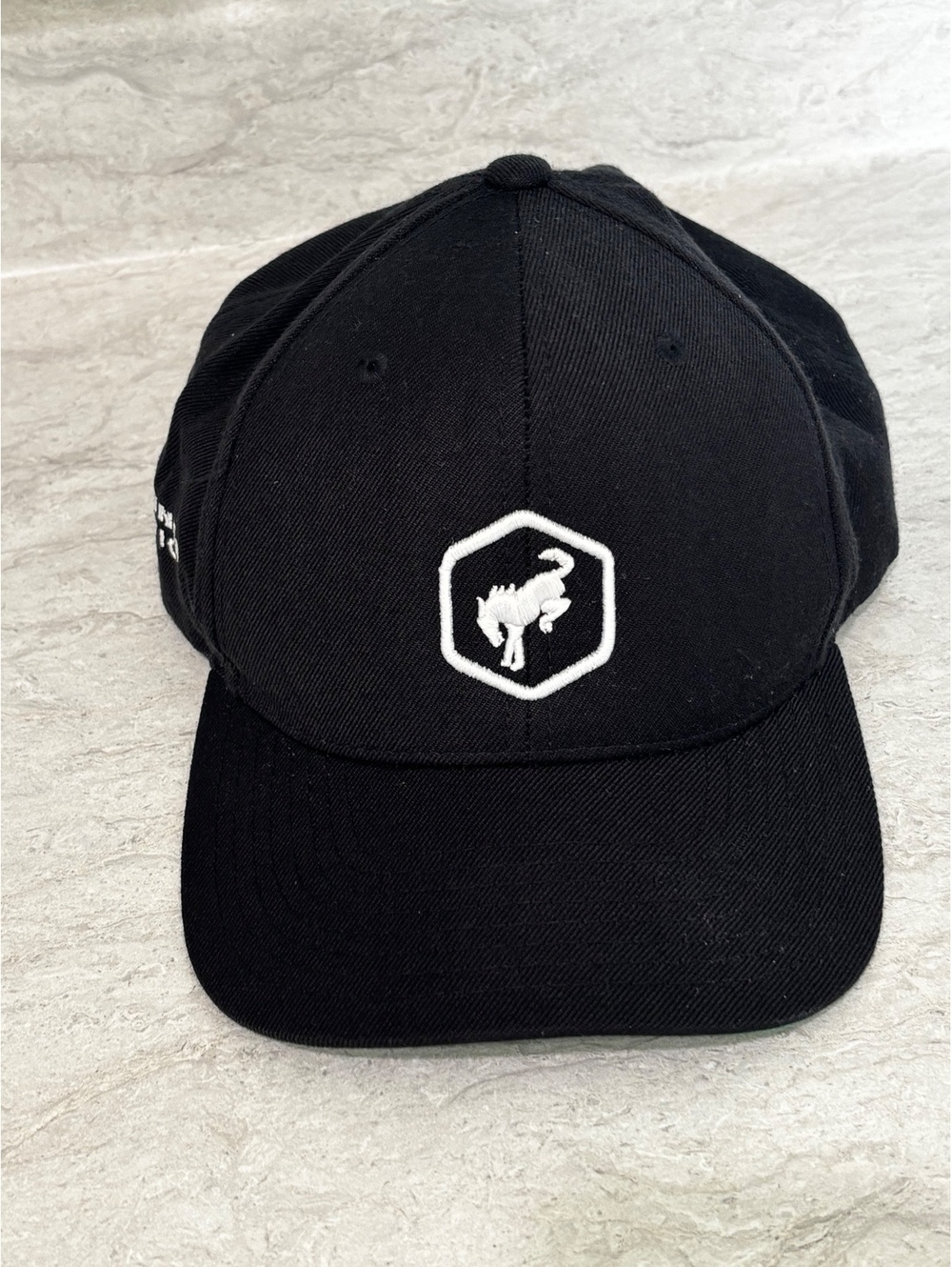 Official Ford Bronco Hexagon Logo Baseball Cap – Black (Adventure ORX)